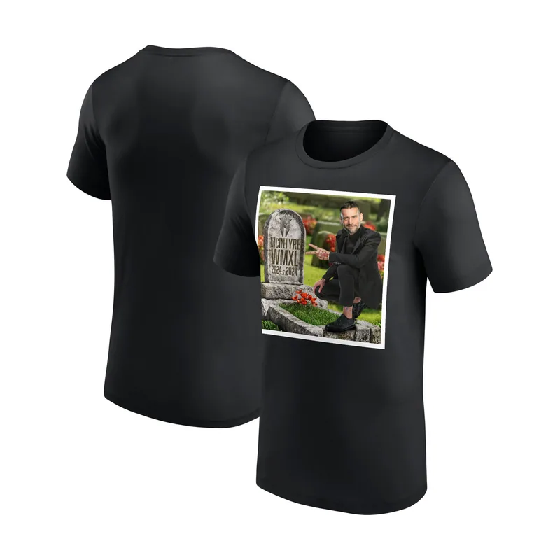 T-Shirt CM Punk Peace Sign Pose del WWE para hombre - Negro