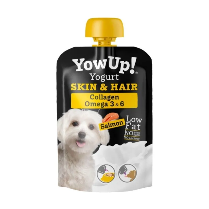Yogurt de Salmón Skin And Hair para Perro 3x115 gr