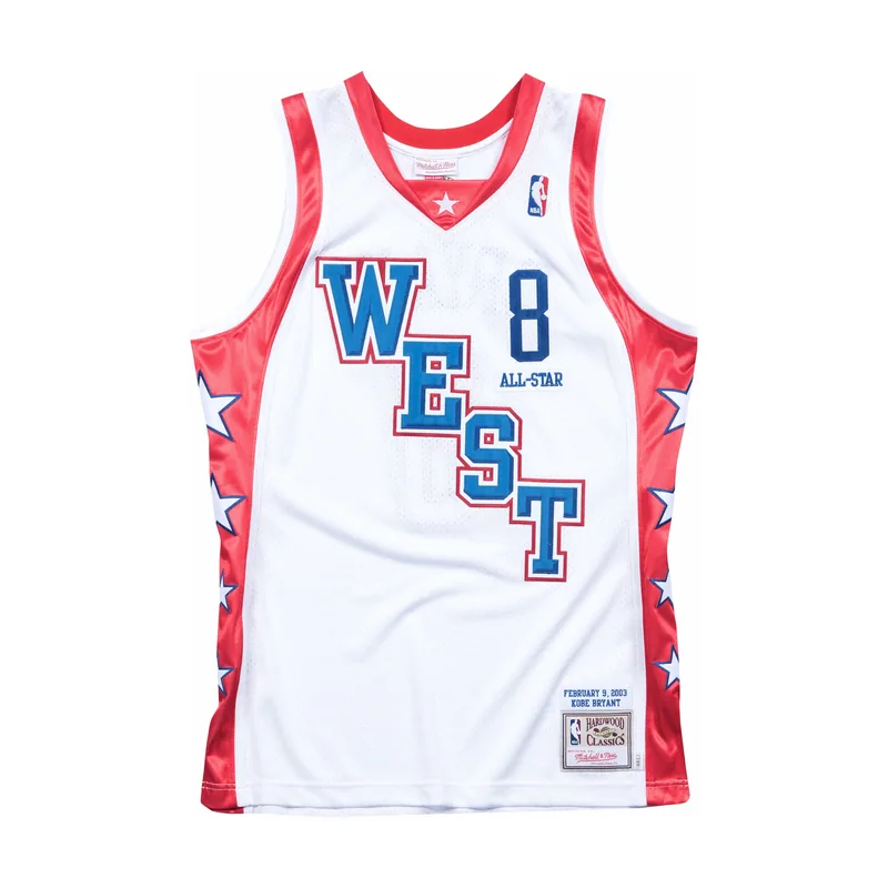 Camiseta auténtica del All-Star Oeste de la NBA 2004 - Blanca