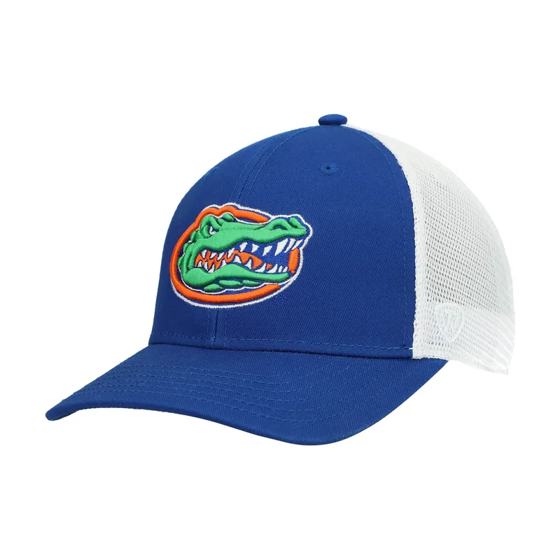 Gorra de camionero con cierre trasero Top of the World Royal Florida Gators para hombre