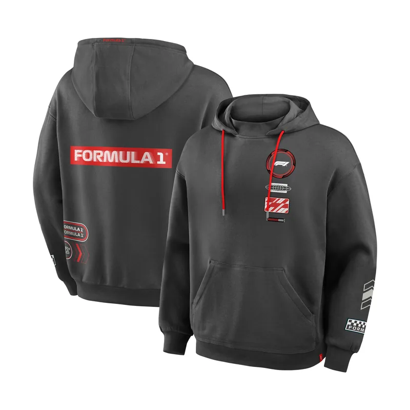 Sudadera con capucha y estampado de calle Formula 1 unisex