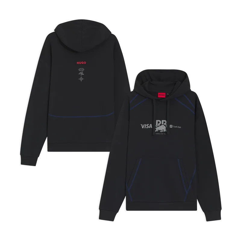 Sudadera con capucha VCARB Hugo Fanwear - Negra