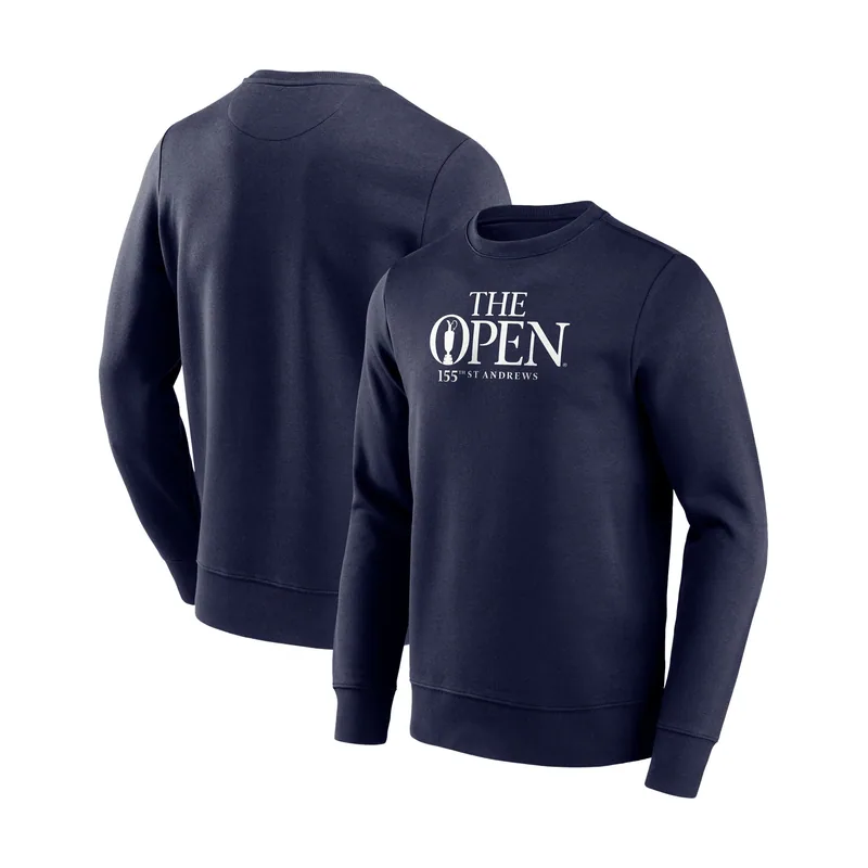 Sudadera con cuello redondo con el logo del The 155th Open St Andrews - Azul marino