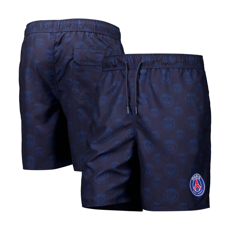 Bañador corto estampado del París Saint-Germain - Azul marino