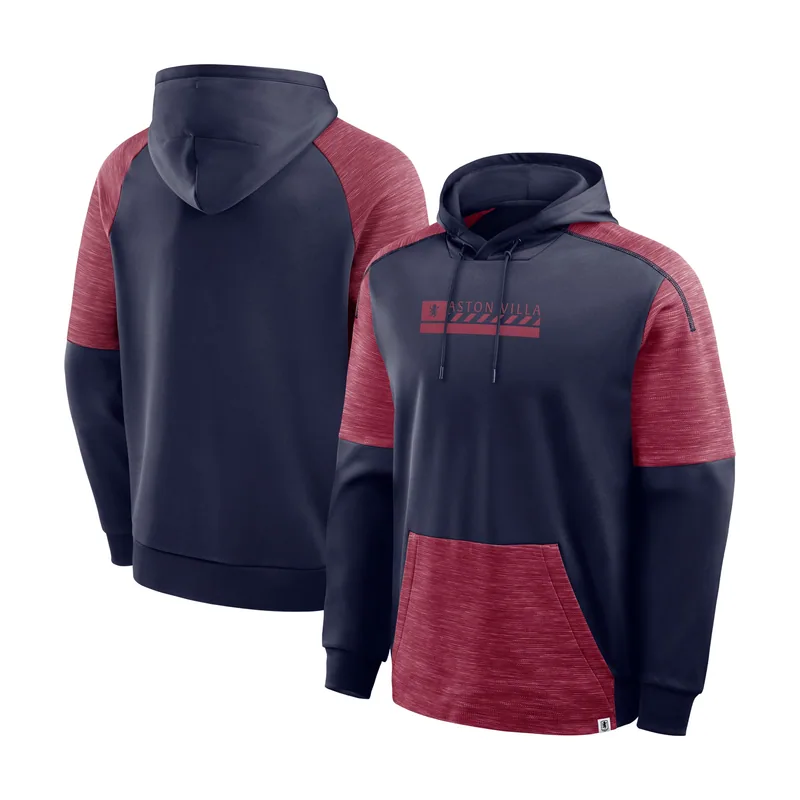 Sudadera con capucha Aston Villa Defender para hombre - Azul marino