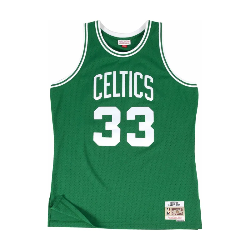 Camiseta Larry Bird del Boston Celtics 1985-86 Swingman - Verde