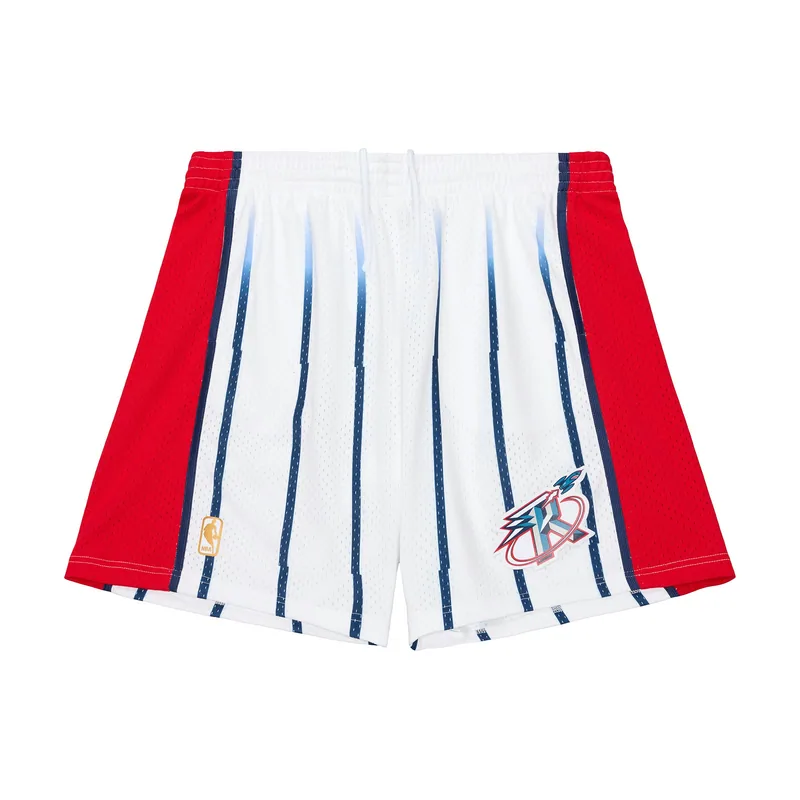 Pantalones Cortos Swingman Home Houston Rockets 96-97 para hombre - Blanco