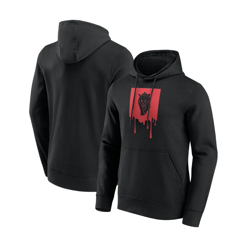 Sudadera con capucha Sunderland Liquify Graphic para hombre - Negro