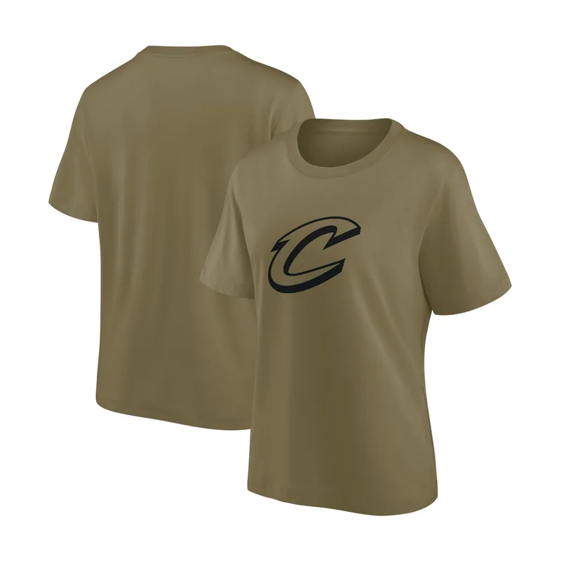 Camiseta extragrande con gráfico monograma y logo Branded de los Cleveland Cavaliers para mujer