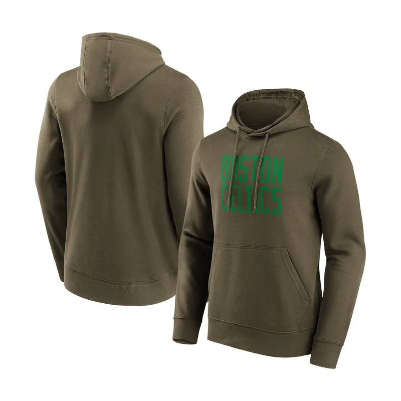 Boston Celtics Branded Fashion Color Wordmark Sudadera con capucha para hombre
