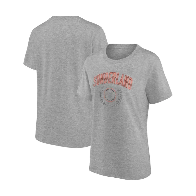 Camiseta gráfica Sunderland Rebel Academia para mujer - Gris deportivo