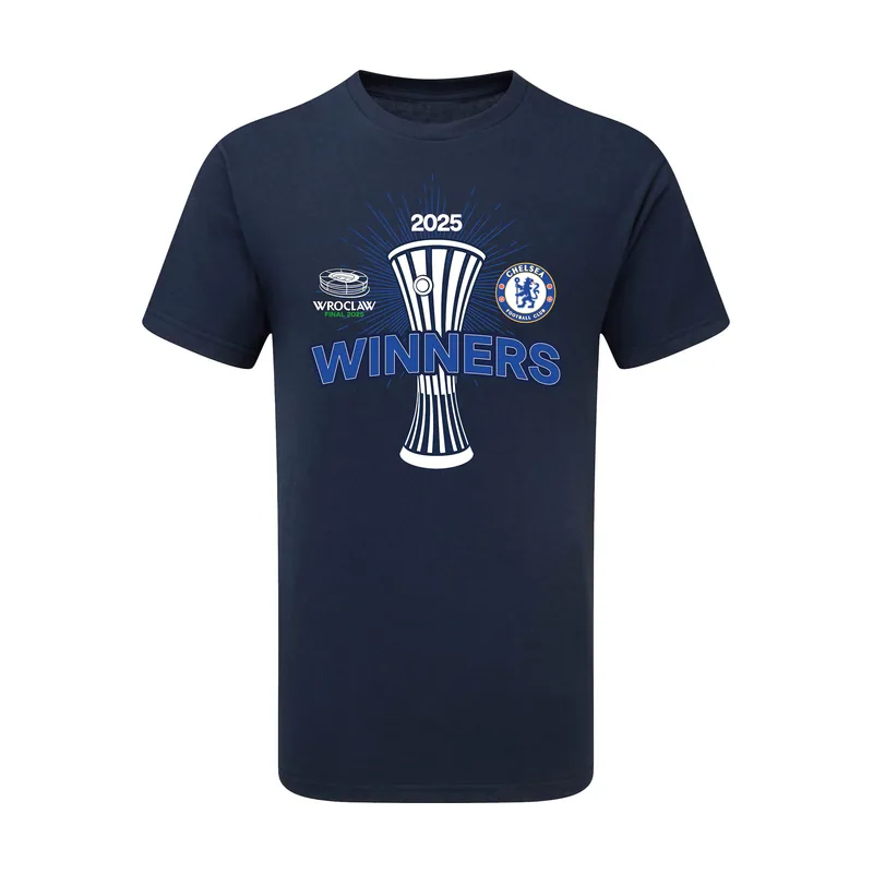 Camiseta Chelsea UECL Winners - Azul marino