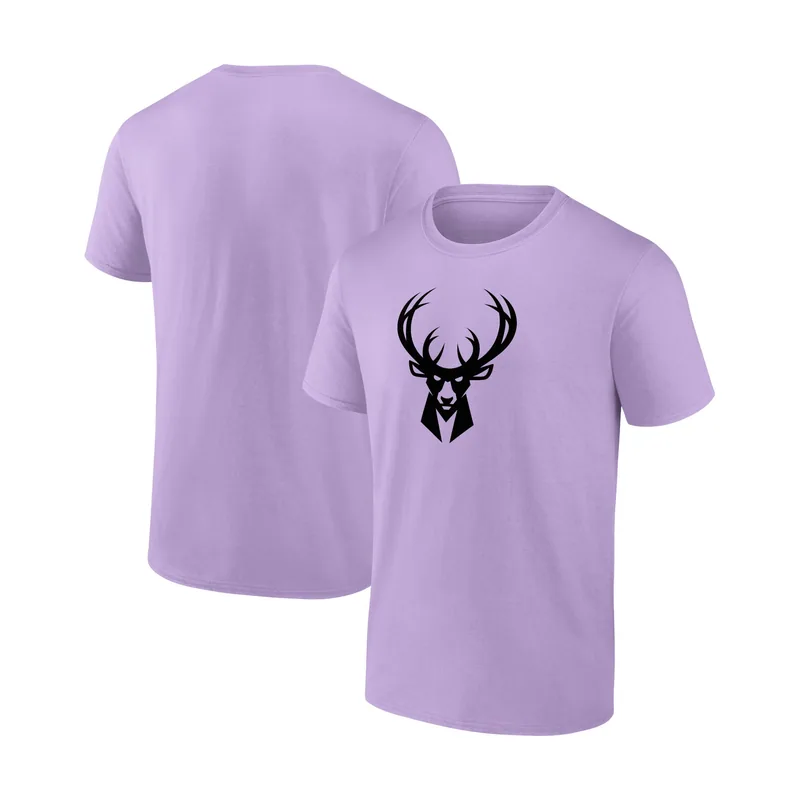 Camiseta sin mangas con gráfico y logo monocromático de la marca de los Milwaukee Bucks para hombre