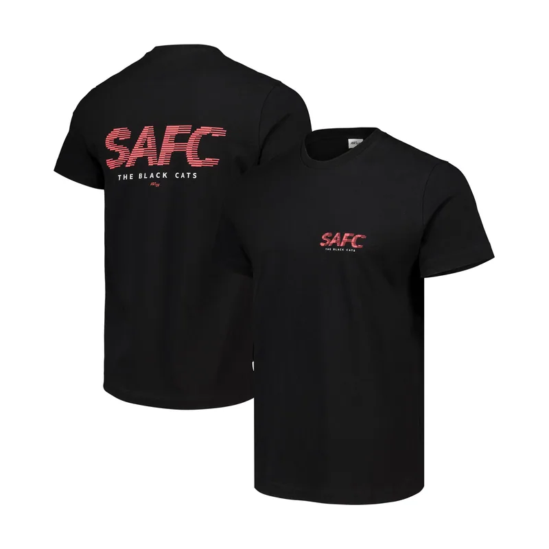Camiseta Sunderland x Art of 00's Type unisex - Negra