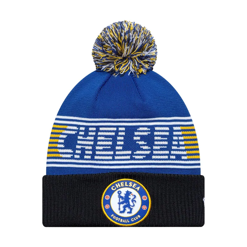 Gorro deportivo Chelsea con puños - Azul