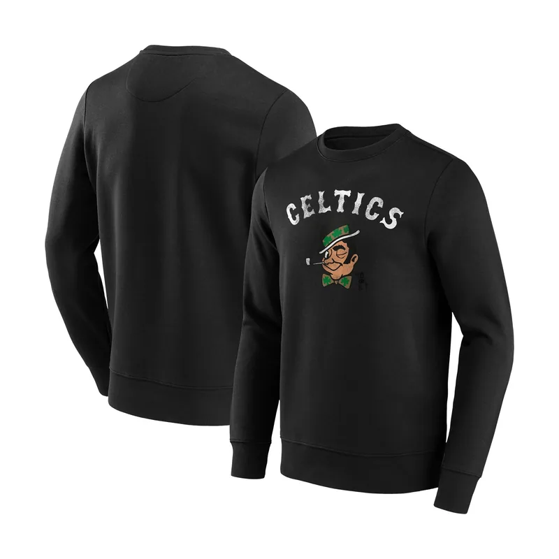 Sudadera Boston Celtics Branded Iconic Hometown Graphic Crew - Hombre - Grande y alto