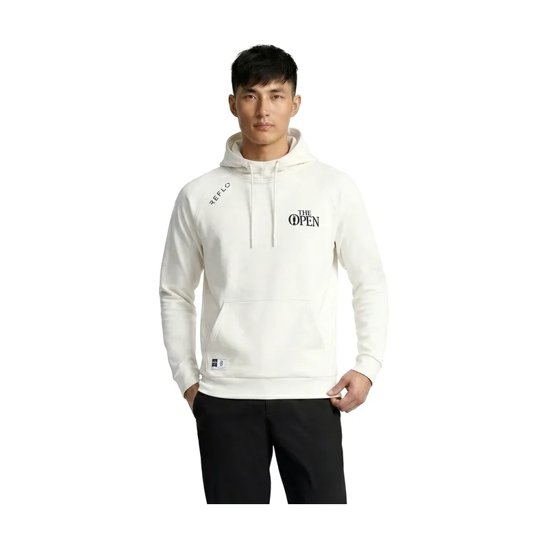 Sudadera con capucha Living Links Reflo del The Open - Crema