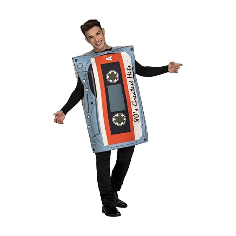 Disfraz de hombre Casete