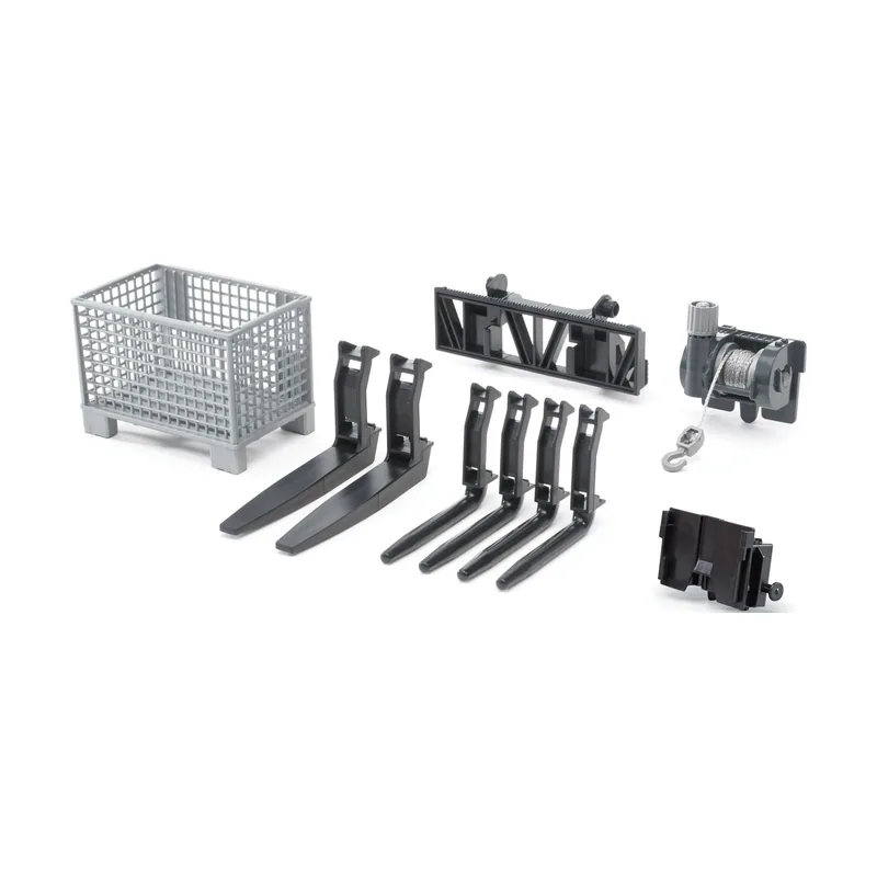 Accesorios paleta de rejilla cabrestante cargador frontal