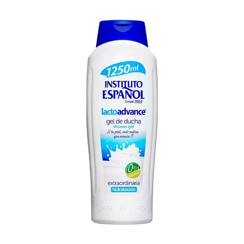 Instituto Español Lactoadvance 0% Gel de Ducha pH Neutro 1250 ml