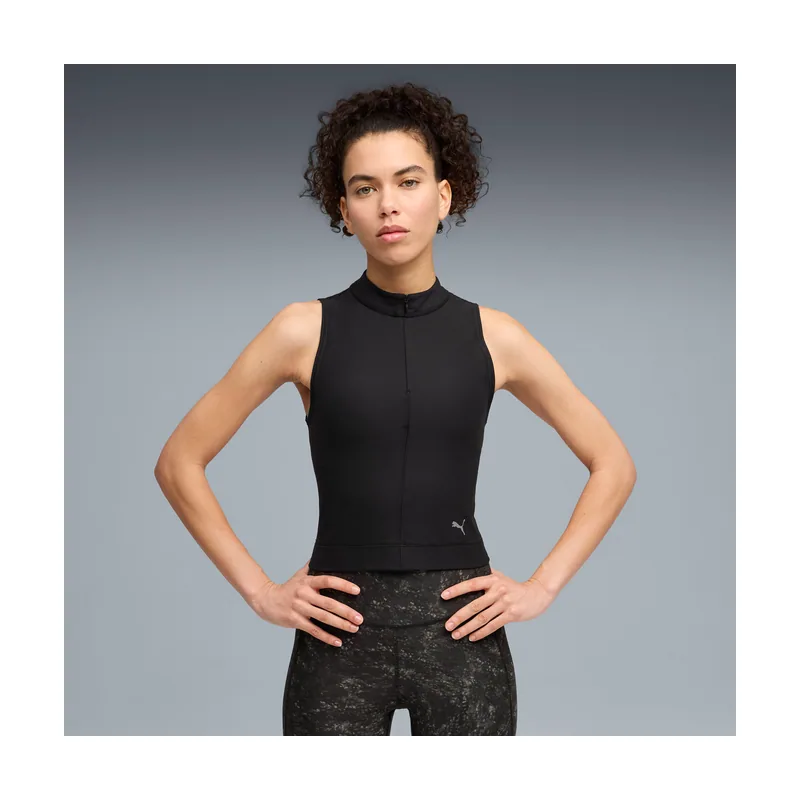 Camiseta de tirantes CLOUDSPUN Quarter-Zip para mujer 528648