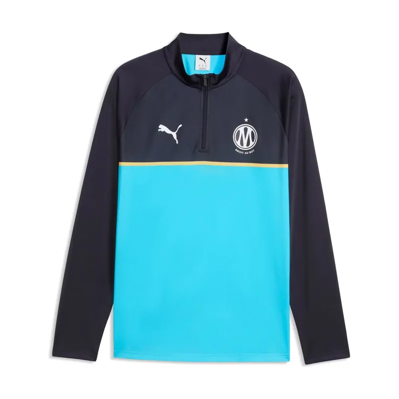 Camiseta de entrenamiento calentamiento 1/4 zip OM 2026/27