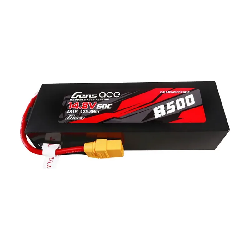 Batería De Dron G-tech 8500mah 14.8v 60c 4s1p Lipo Pack