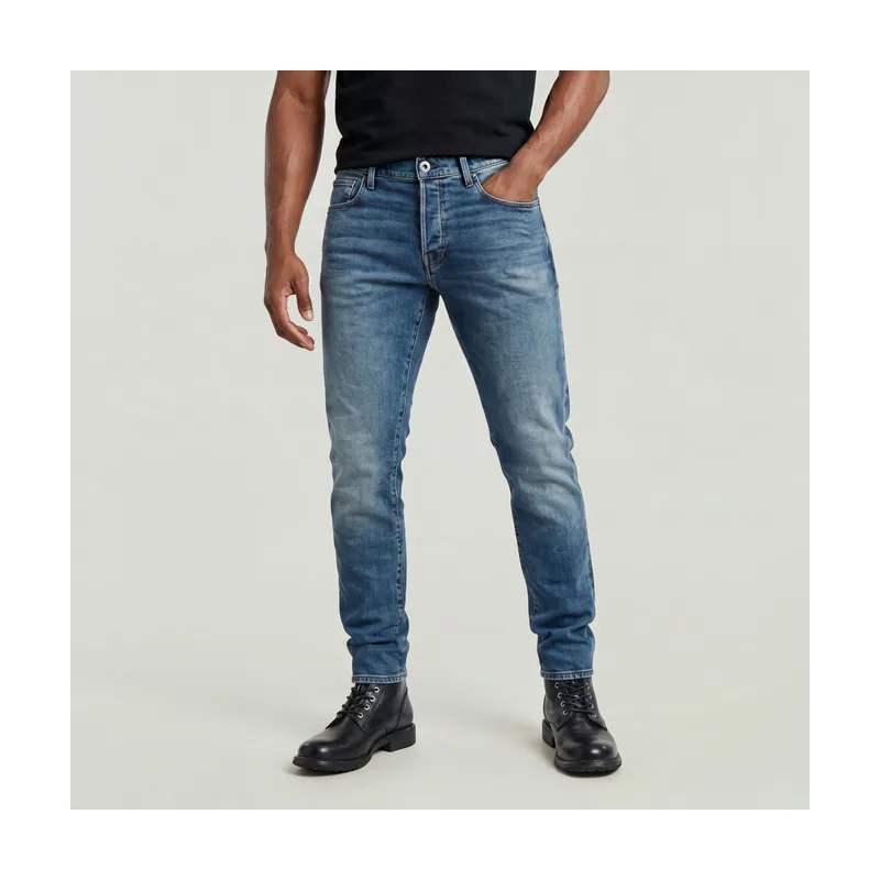 Jeans 3301 Regular Tapered - Azul claro - Hombre 51003-C052
