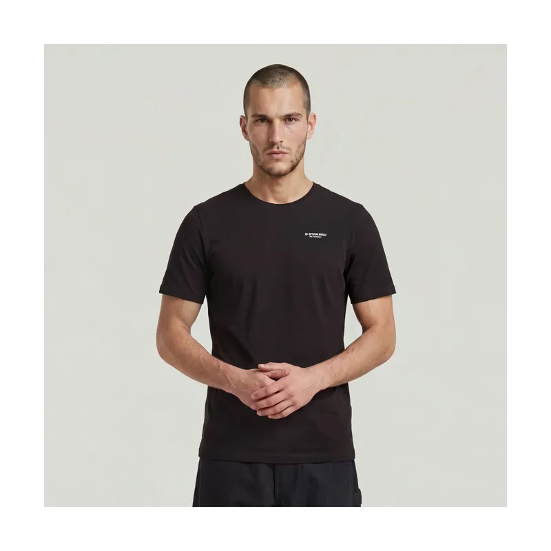 Camiseta Slim Base - Negro - Hombre D19070-C723