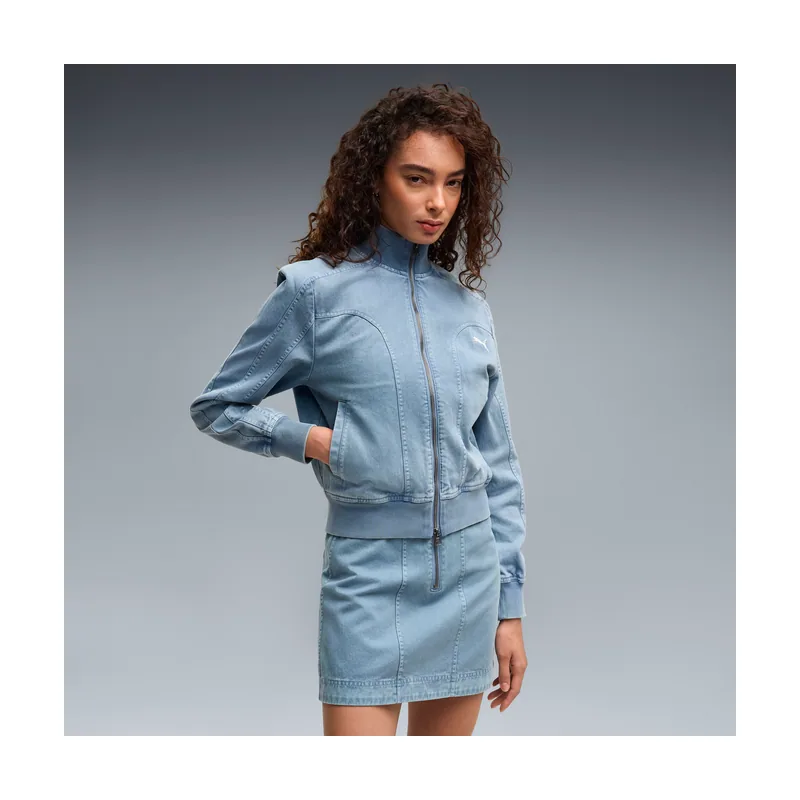 Chaqueta de sarga FUTURE.PUMA.ARCHIVE de efecto lavado para mujer 636681