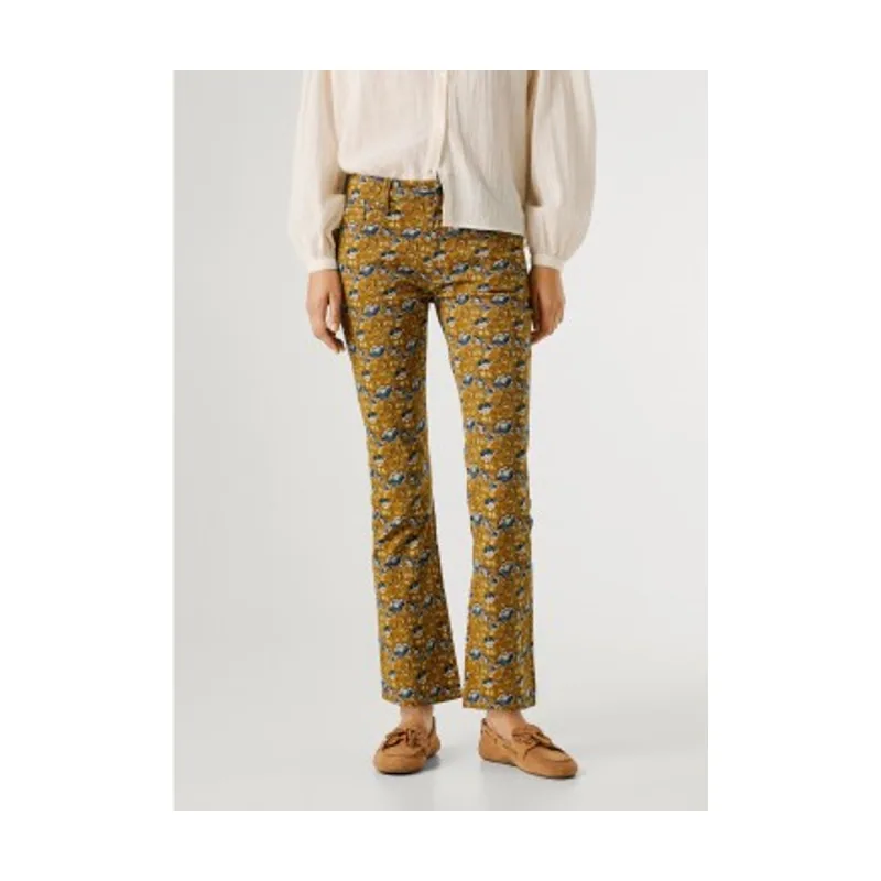 Pantalón Mid Waist Kick Flare PL2100066