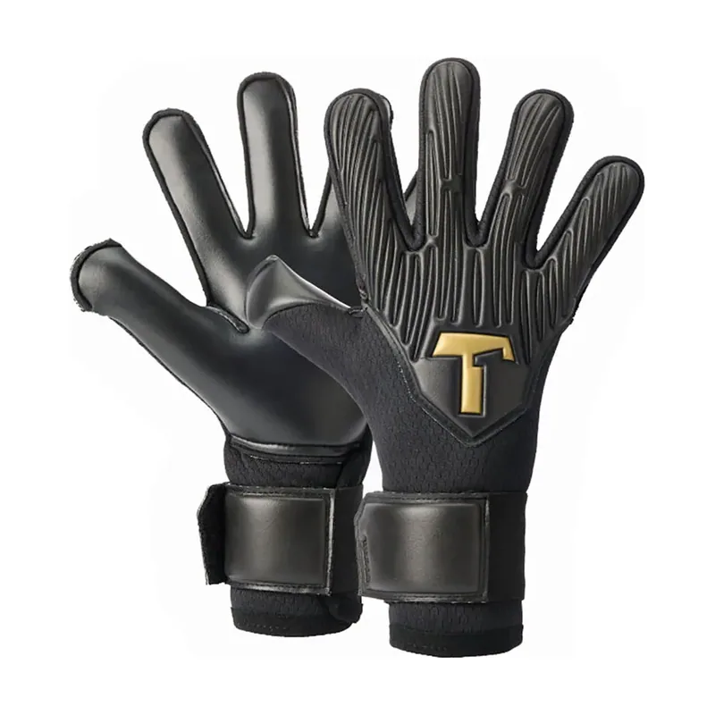 Guantes De Portero Junior Con Protección Para Los Dedos Rebel 2.0 Black-out