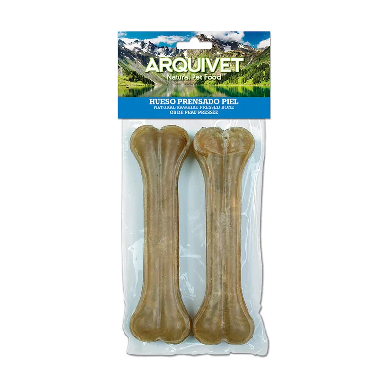 Huesito Prensado Piel 20 cm L