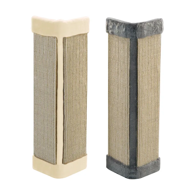 Rascador Esquinero con Sisal para Gatos 51x24x4 cm