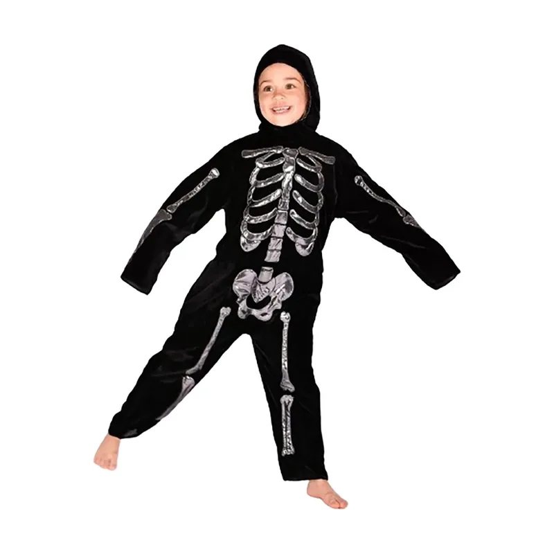 Disfraz infantil de esqueleto
