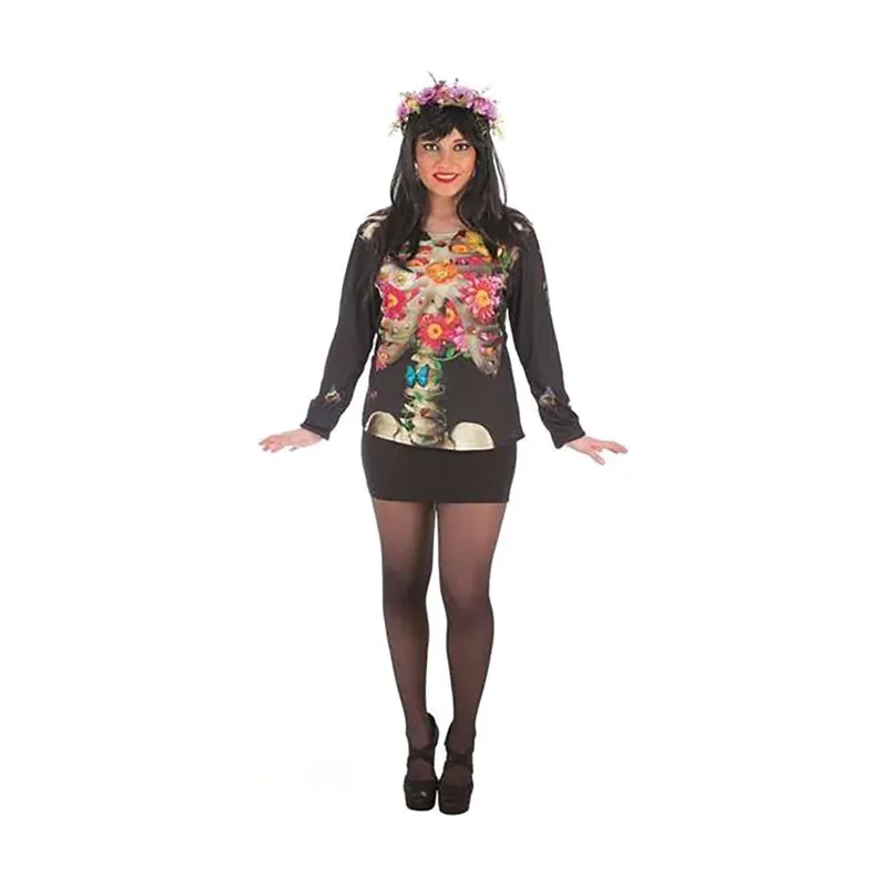 Disfraz De Camiseta Catrina
