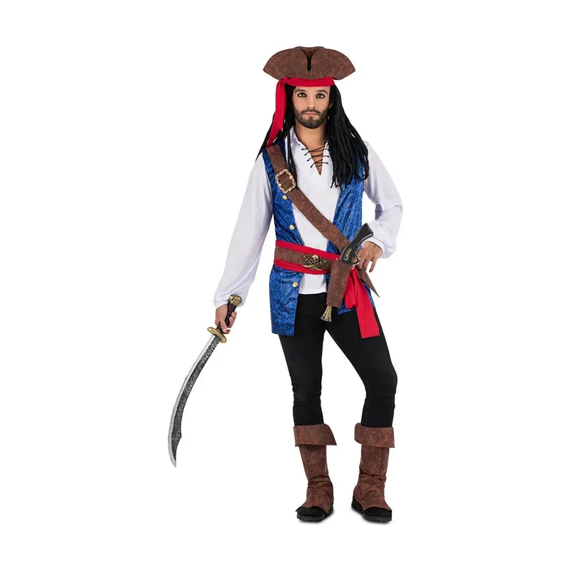 Fun Company Disfraz De Pirata Caribeño Para Hombre
