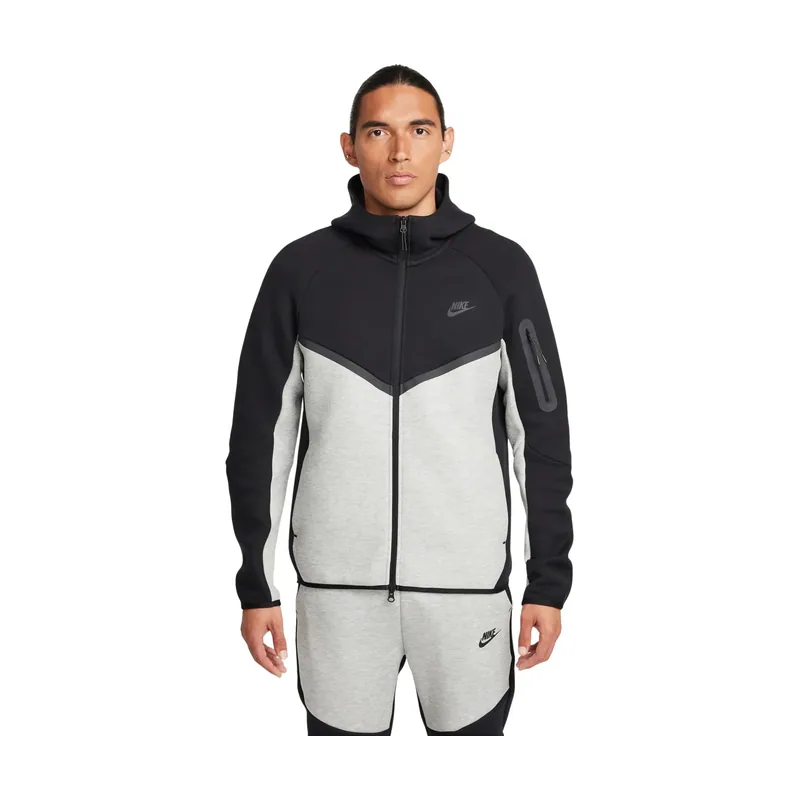 Sudadera con capucha y cremallera Tech
