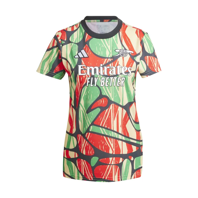 Camiseta Prematch mujer Arsenal 2024/25
