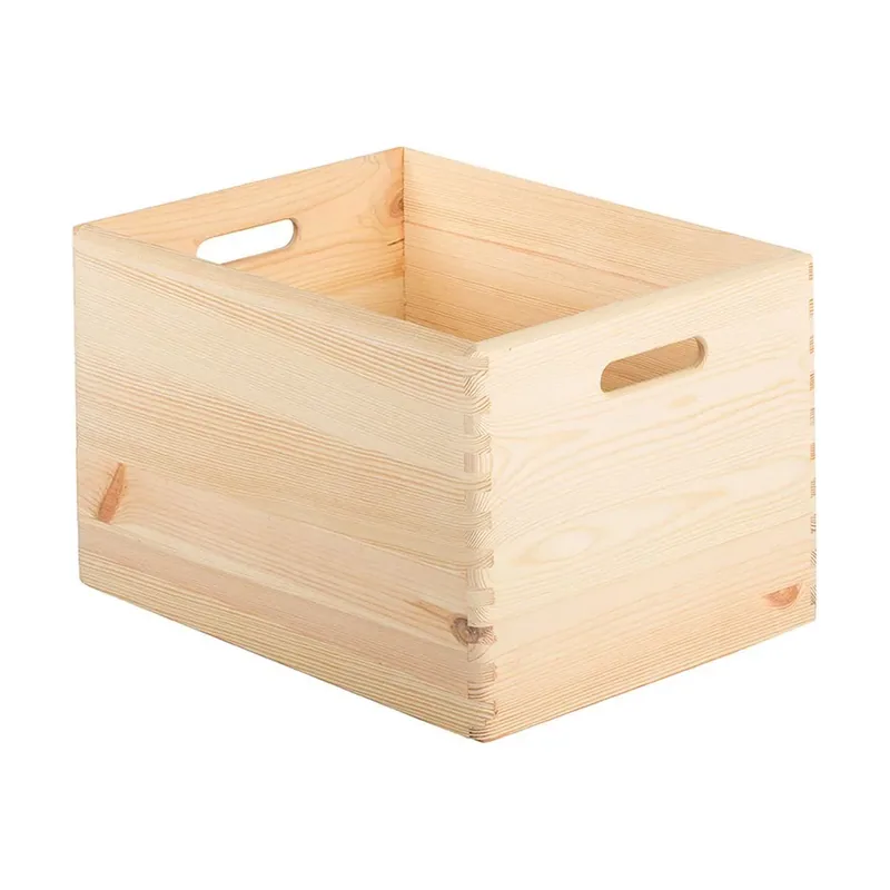 Caja De Pino 40x30x23 Cm