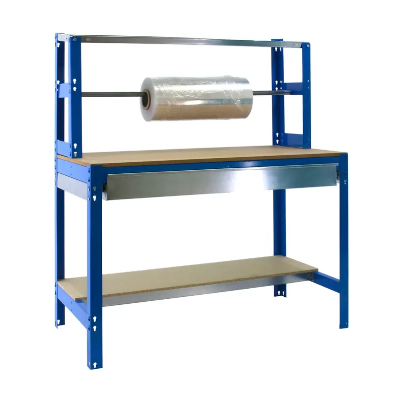 Banco De Trabajo Bt4 Box 1445x1510x760 Mm Blue / Wood