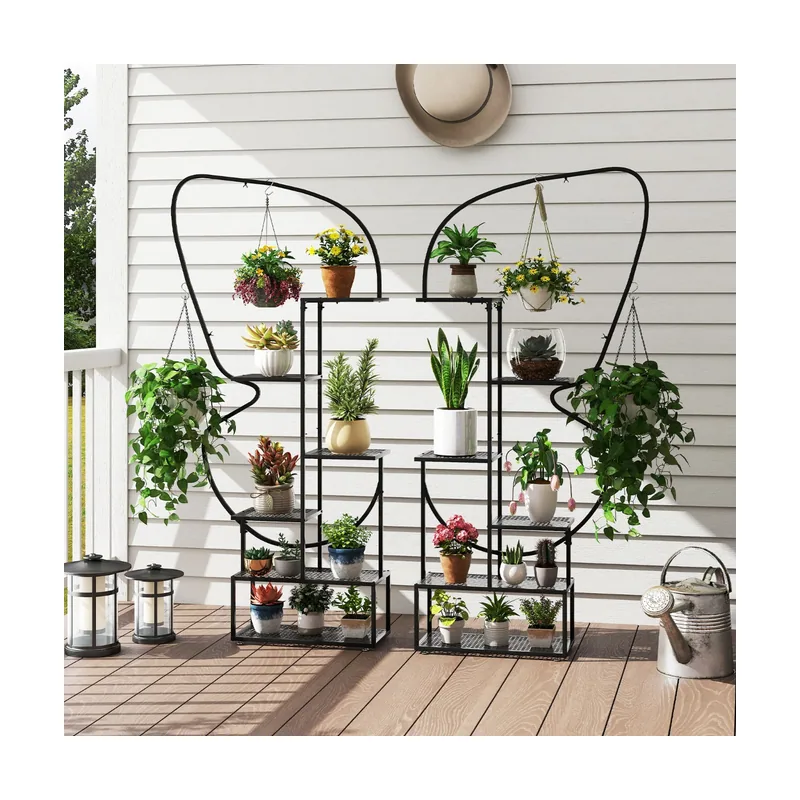 Soporte de Plantas de Metal de 6 Niveles