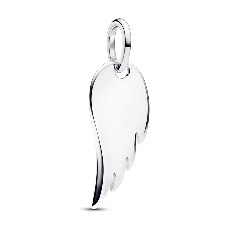Colgante de plata de ley con alas de ángel 394014C00
