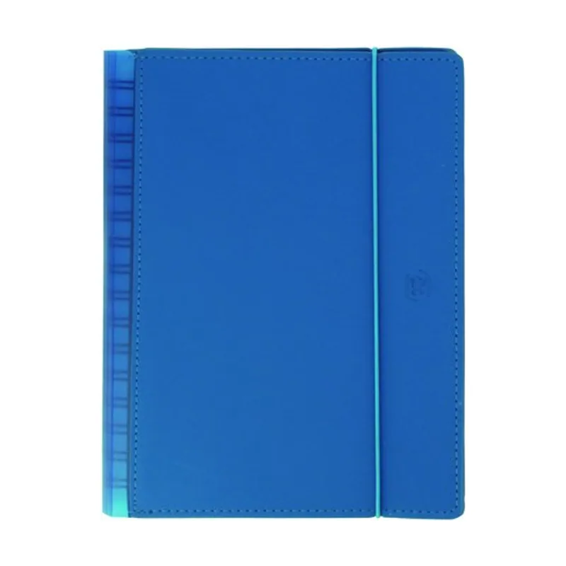 Agenda anual 2027 my fab wire-o sobrecubierta con goma a5 210x150 d/p aqua
