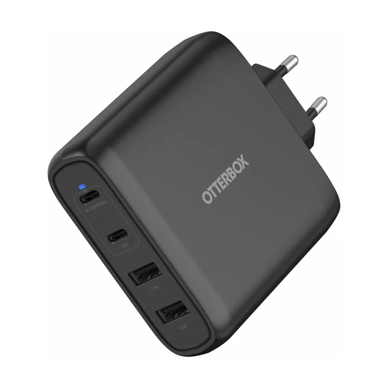 Standard 100W USB-C PD GAN Cargador Pared 4 Ports