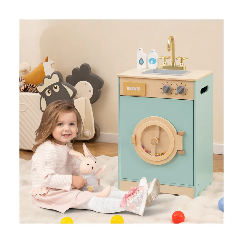 Juego de Lavadora para Niños con Detergente