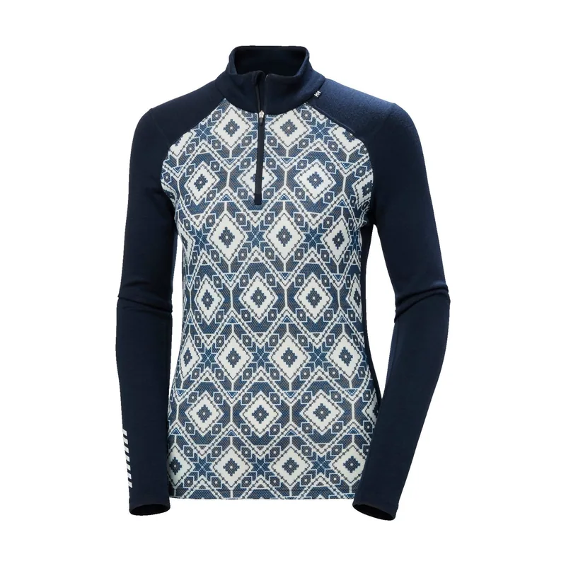 Lifa Merino Midweight Graphic 1/2 Zip para mujer