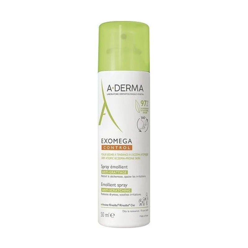 A-derma Exomega Control Spray Emoliente 50ml