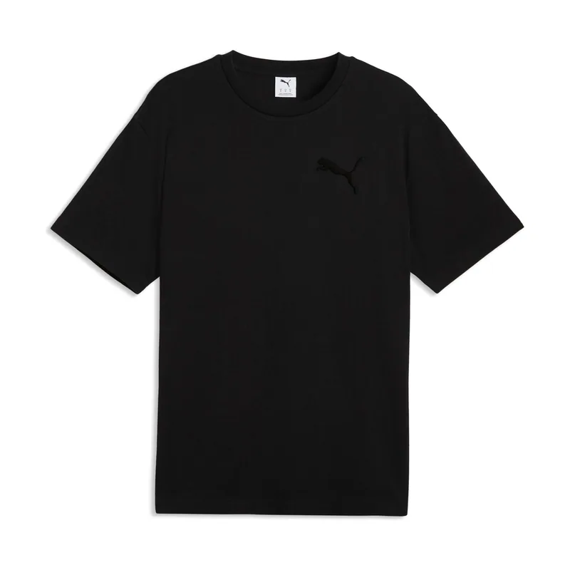 Camiseta Essentials Elevated de corte holgado con ícono Cat para hombre 634391