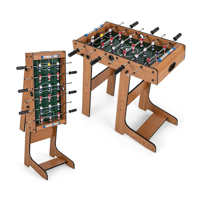 Futbolín Plegable Mesa de Juego Salvaspacio